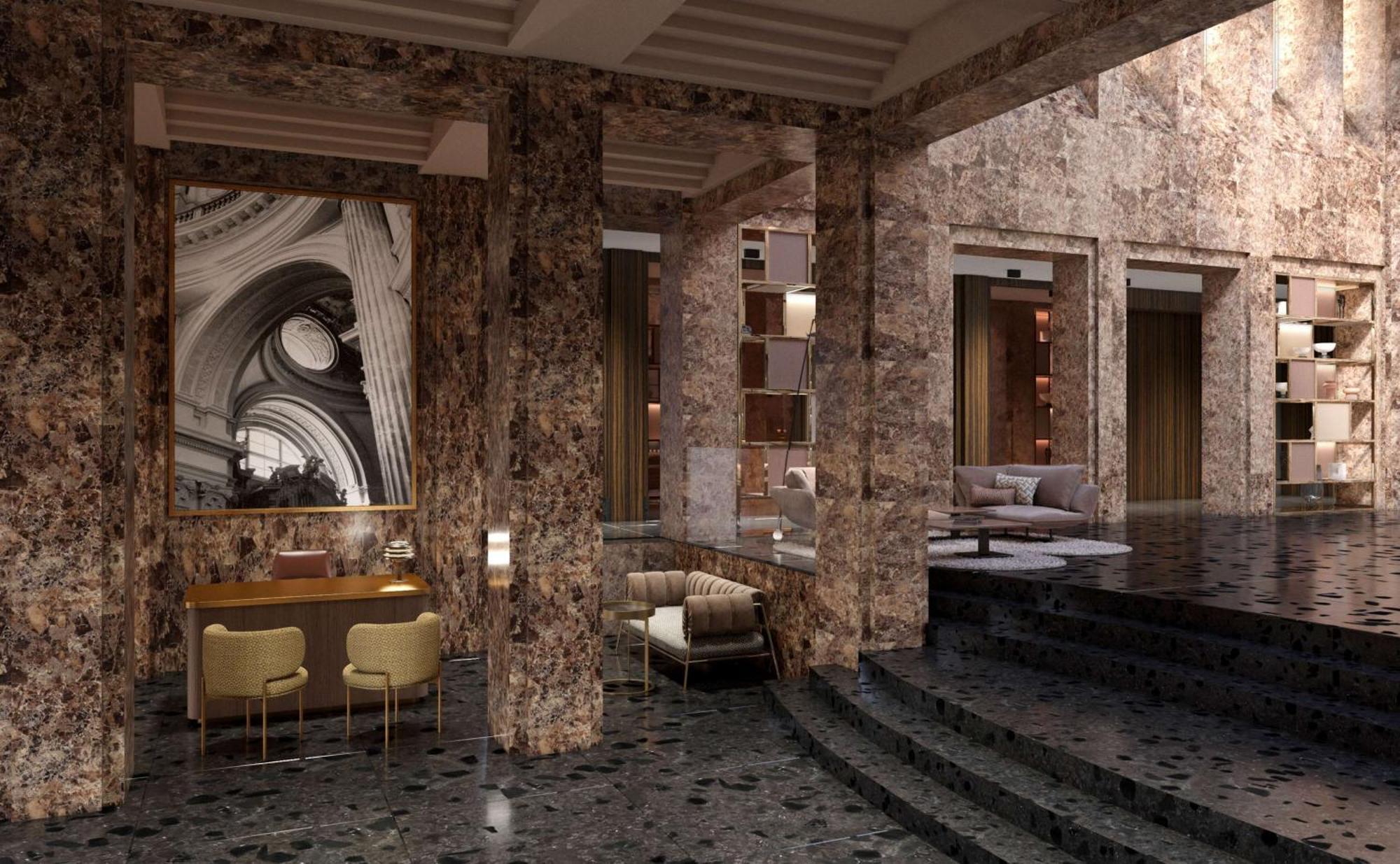 ホテル Hilton Turin Centre エクステリア 写真