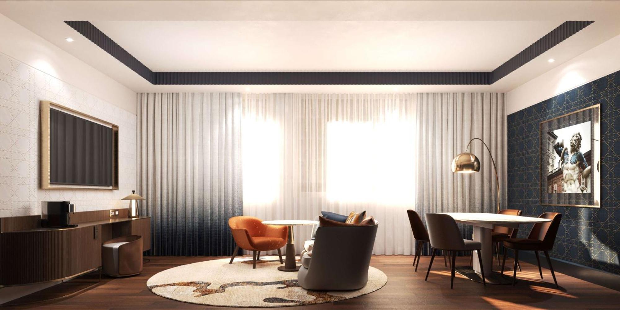 ホテル Hilton Turin Centre エクステリア 写真