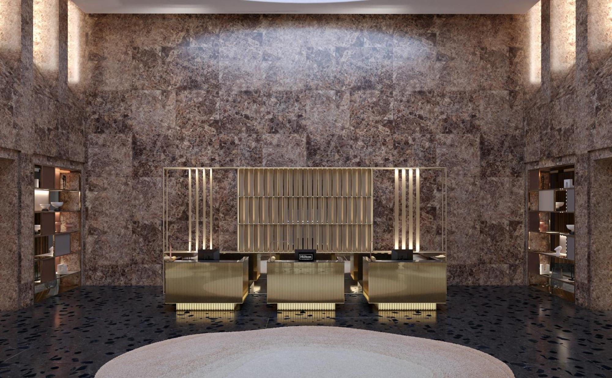ホテル Hilton Turin Centre エクステリア 写真